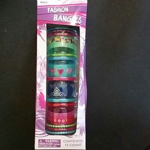 Kids fashion bangle brecelets  15 total